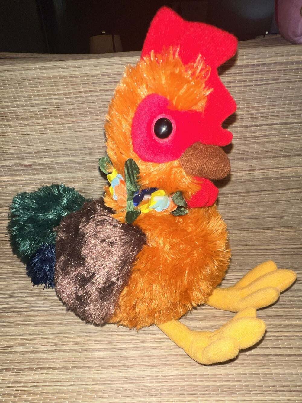 Hawaiian Collectibles Kahu Moa Nui The Great Guardian Rooster of Kaua'i Plush
